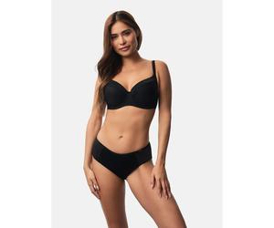 Reggiseno a mezza coppa CARMEN Nero 3 D Tinta unita