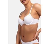 Reggiseno a mezza coppa MICHELLE Bianco 3 D Tinta unita