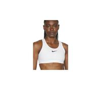 Reggiseno a sostegno alto nike donna swoosh bianco