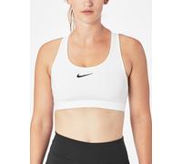 Nike Swoosh Medium Reggiseni Sportivi Donna-Bianco in bianco, Taglia: L