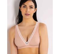 Reggiseno a triangolo vela sfoderato in micro operata e pizzo SieLei Darling 188