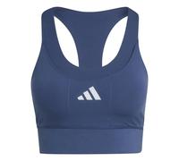 Adidas Adi365 Running Pocket Medium Impact Sports Bra Blu XS Donna