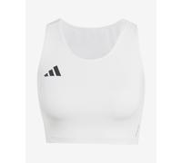 Reggiseno adidas Adizero Essentials Running bianco puro - M