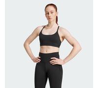 adidas Training - All Me - Reggiseno sportivo nero a sostegno leggero 2XL