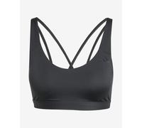 adidas All Me Essential W - reggiseno sportivo sostegno medio - donna M Black woman Aeroready,Recycled Polyester,Recycled Materials