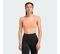Reggiseno adidas All Me Essentials Medium Support Semi Coral Fusion M
