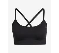 Adidas Workout Essentials Knit Low Impact Sports Bra Nero M Donna