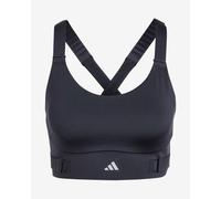 adidas - Running Performance Fast Impact Luxe - Reggiseno nero a supporto elevato M A-B Cup