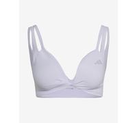 Reggiseno adidas Optimé Workout Reversible Twist Light Support lilla donna - S