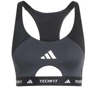 Adidas Reggiseno Techfit Workout Color Block Supporto medio Nero L