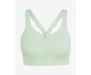 Reggiseno adidas TLRD Impact Luxe High-Support Zip verde chiaro - 85E