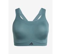 Reggiseno adidas TLRD Impact Training High Support blu turchese nero - XS-AB