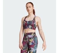 Reggiseno adidas X Farm Medium Support Black / Amazon Red / Energy Ink L (C-D)