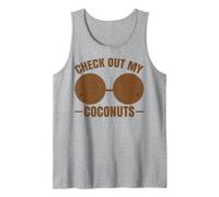 Reggiseno Adulto in Cocco Check out My Coconuts Shell Bra per Ragazze Canotta