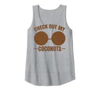 Reggiseno Adulto in Cocco Check out My Coconuts Shell Bra per Ragazze Canotta