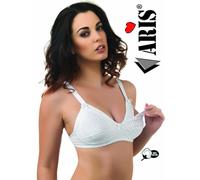 Reggiseno Allattamento Mamma Plus Aris In Puro Cotone Coppa B Senza Ferretto