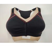 Selène Reggiseno Sportivo Nora – Microfibra traspirante, senza ferretto né imbottitura – Nero 7C