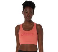 Reggiseno Asics Essential Logo Padless - dark pink clay - Rosa (S)