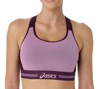 Reggiseno Asics Game Compression - dark aubergine/bubblegum - Rosa (S)