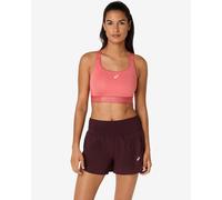 Reggiseno ASICS Road Compression rosso corallo - XL