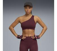 Reggiseno asimmetrico PUMA SHAPE da donna, Abbigliamento, Rosso, S S
