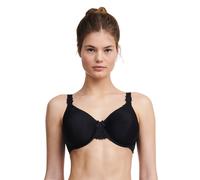 Reggiseno avvolgente Hedona Nero 7 C Tinta unita