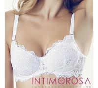 Reggiseno balconcino Lormar Favoloso in pizzo coppa C