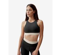 Reggiseno Born Living Yoga Fiorella nero bianco - L