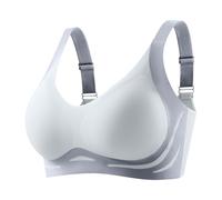 Reggiseno,Bras for Women No Underwire Comfort Super Gather Bra Wireless Bra Lifting Bras for Sagging Breasts Senza Ferretto Sportivo (Sky Blue, XL)