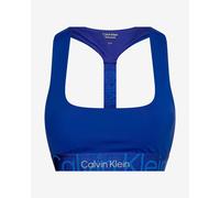 Reggiseno Calvin Klein Embossed Icon Medium Support Sports blu navy - S