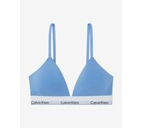 Reggiseno Calvin Klein foderato blu bianco - L