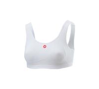 Reggiseno Castelli Rosso Corsa bianco - S