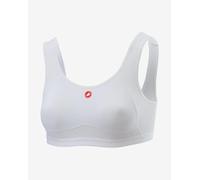 Castelli Reggiseno sportivo Rosso Corsa donna (Dimensione XS, Bianco)