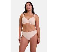 Reggiseno classico con ferretti Sonia Beige 5 D Tinta unita