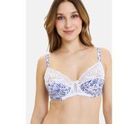 Reggiseno classico con ferretto AMELIE PRINT Blu 4 C Fantasia