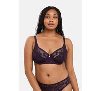 Reggiseno con ferretti Suzie Viola 3 C Floreale