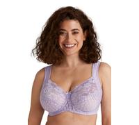 Reggiseno con Ferretto e Supporto Laterale Miss Mary Jacquard & Lace 3E Lavender