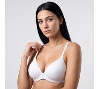 Gios Reggiseno Donna Essenza Cotone Preformato B Bianco TG. 4 (Sottoseno 78/82)