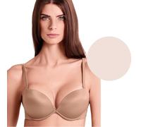 Reggiseno con ferretto Super Pushup +2 in microfibra Double Lormar