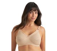 Reggiseno con Sostegno Senza Ferretto con Decorazione Miss Mary Cotton Dots 6E Beige
