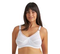 Reggiseno con Sostegno Senza Ferretto con Decorazione Miss Mary Cotton Dots 9F White