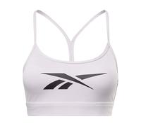 Reggiseno con spalline sottili e sostegno moderato per donne Reebok Lux Blanc 80A/C
