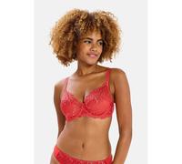 Reggiseno contenitivo NARCISSE Rosso 4 D Tinta unita