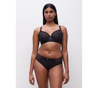 Reggiseno contenitivo ROMANCE Nero 3 D Tinta unita