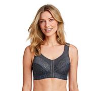 Reggiseno Coprente Senza Ferretto Miss Mary Lovely Jacquard 8C Dark Grey