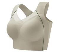 Reggiseno correttore per sollevamento pesi, copertura completa, push-up con supporto posturale per la schiena, comodo per donne con seno cadente, taglie forti, Verde, 5XL