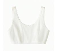 Reggiseno da allenamento per ragazze, stile carino e non sporgente, biancheria intima morbida per principianti Tessuto delicato sulla pelle e traspirante per la pubertà: realizzato in morbidi tessuti 