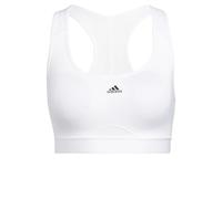 adidas Powerreact Training Medium-Support Bra, Reggiseno Sportivo Women's, White, XS A-C