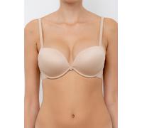Reggiseno da donna balconcino super push up con ferretto +2 taglie Lormar Double