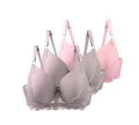 Reggiseno da donna con ferretto, reggiseno in pizzo con spalline regolabili, leggero, traspirante, comodo, intimo per tutti i giorni e per il tempo libero, reggiseno da donna, Marina Militare, 105D